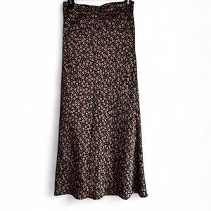 C/MEO Collective Black and Pink Floral dress